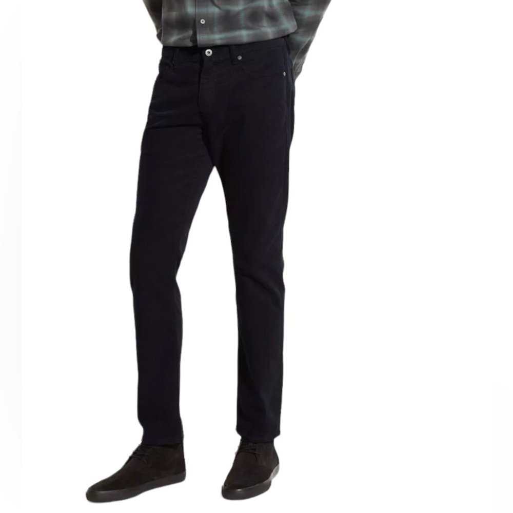 Vince The 5 Pocket Black Corduroy Zipper Cotton Straight Leg Pants Men’s Size 34